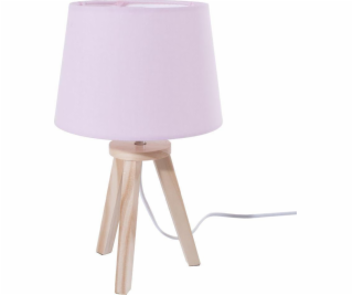 Atmosphera stolní lampa noční světlo s růžovým stínidlem ...