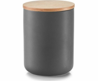 Zeller Nádoba ZELLER s bambusovým víkem, 1150 ml, keramic...
