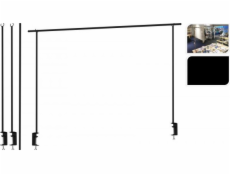 Mondex Kovový rám stolního osvětlení černý 135-250 cm
