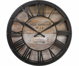 Atmosphera Nástěnné hodiny Brown Vintage 39 cm