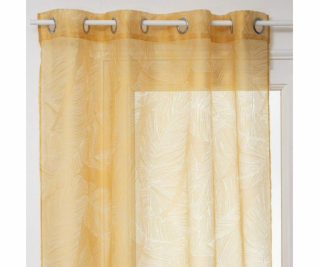 Atmosphera Závěs Tropical Polyester Okrový (140 x 240 cm)