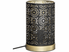 Atmosphera Stolní lampa Moderní stojací lampa Černo-zlatá kovová loft 21 cm