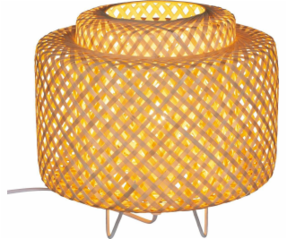Atmosphera Stolní lampa z přírodního bambusu, moderní stí...