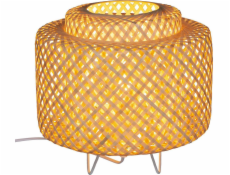 Atmosphera Stolní lampa z přírodního bambusu, moderní stínidlo