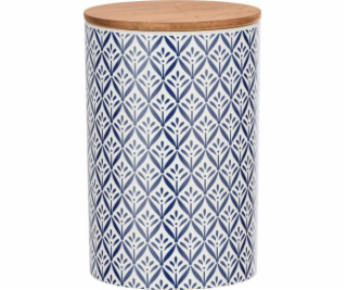 Wenko Úložná krabička Lorca1450 ml přírodní/bílá/modrá ke...