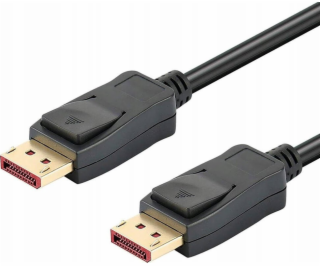 Techly Cable Kabel TECHLY DisplayPort 1.4 8K 60Hz 5m Čern...