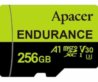 Apacer Paměťová karta Endurance MicroSDXC 256 GB Class 10...
