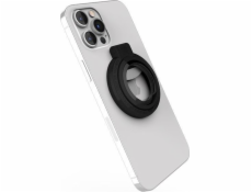 STM STM MagLoop - Držák na prsty MagSafe s funkcí stojánku + otvírák (černý)