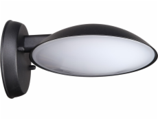 Italux Nástěnná lampa Italux Piombino LED IP44 černá 6691/BK-9 venkovní nástěnná lampa