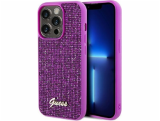 Guess Guess GUHCP14LPMSDGSF pevný kryt pro iPhone 14 Pro 6.1 fuchsiová/fuchsiová s potiskem Disco Metal