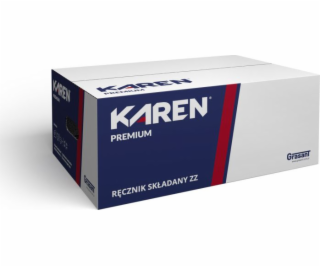Karen Papírové utěrky Karen Premium - ZZ skládané, 2vrstv...