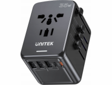 Unitek Cestovní nabíječka EU/US/UK/AUS PD 35W