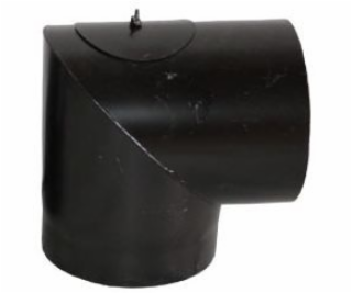 Kadan Dvojité koleno svařované 120/45 (K2S120/45)