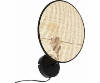Atmosphera Nástěnná lampa do obývacího pokoje OLME, ratan...