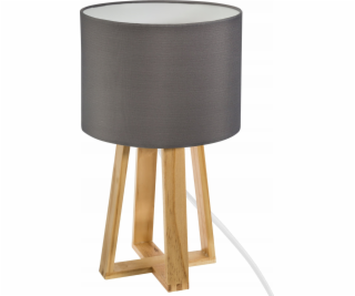 Atmosphera Stolní lampa Stolní lampa MOLU, 35 cm, tmavě šedá