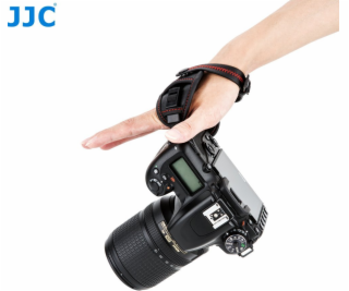 JJC Poutko na zápěstí / rukojeť HS-PRO1P červené se stojá...