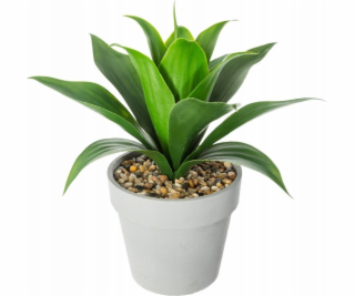 Atmosphera Umělá okrasná rostlina ALOE VERA, 34 cm, bílý ...