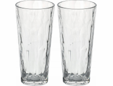 Koziol Brýle KLUB Č. 19 super sklenic, 250 ml, 2 kusy, KOZIOL