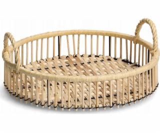 Zeller Dekorativní tác RATAN, O 32 cm, ZELLER