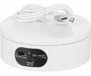 Freepower Otočný talíř 360° FreePower 12x4,5 cm bílý s na...