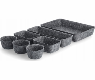 Zeller Organizační krabice Felt, 8 ks.