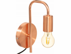 Atmosphera Nástěnná lampa Měděná nástěnná lampa Keli, kovová, O 12 cm
