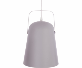 Atmosphera Závěsná lampa Kovová stropní lampa šedá, O 22 cm
