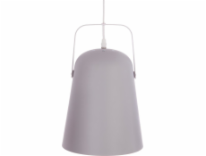 Atmosphera Závěsná lampa Kovová stropní lampa šedá, O 22 cm