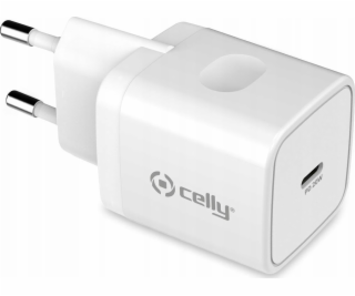 Celly Nabíječka USB-C do zásuvky 20W