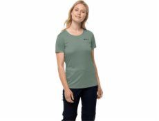Jack Wolfskin Pánské tričko Jack Wolfskin Tech Tee 1807122-4151 Zelené XS