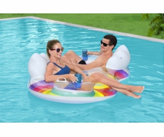 Bestway Nafukovací plavecký kruh Dvojitý 186 x 116 cm Duh...