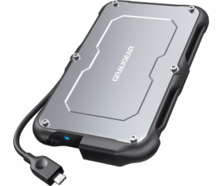 Graugear Graugear Ext Gehuse f. 2,5  SSD/HDD USB-C 3.2 Gen2
