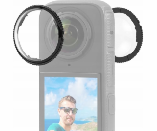 Puluz Sada 2x Ochranná skleněná clona pro Insta360 X4 / X...