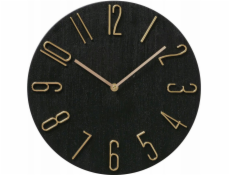 Boltze Hodiny černé loftové TEMPO, O 30 cm