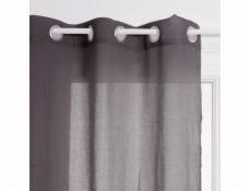 Atmosphera Okenní závěs polyester, dekorace na okno, 140 x 240 cm, šedá