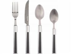 Secret de Gourmet Sada příborů TAMARIS pro 6 osob, nerezová ocel, tmavě šedá