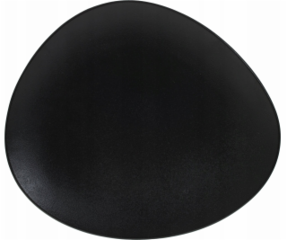 Secret de Gourmet Plochý talíř GALET, 33 cm, černý