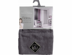 Douceur d`Interieur Interiérový design Okenní závěs SUEDINE, 140 x 240 cm, tmavě šedý