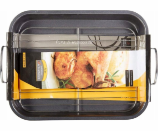 5five Pečící forma s roštem a rukojeťmi, 37 x 29 x 5,5 cm...