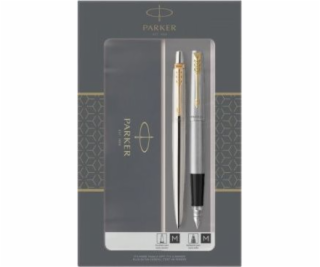 Parker Sada kuličkových per + plnicí pero Jotter Steel GT...