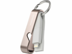 Vonmählen High Six USB adaptér - nabíjecí kabel 6v1 - růžovo-zlatý