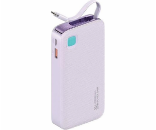 Usams Powerbanka USAMS Powerbank s navíjecím kabelem USB-...