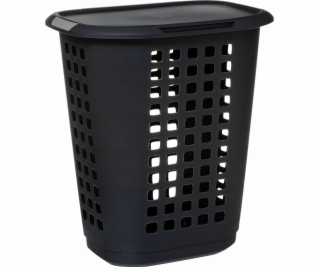 5five Konturovaný koš na prádlo s víkem, 63 l