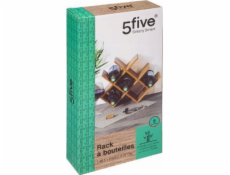 5five Bambusový stojan na víno 8 lahví, 5five Simple Smart