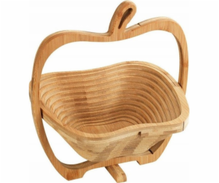 Maximex Skládací košík na ovoce O 22,5 x 30 cm, bambus