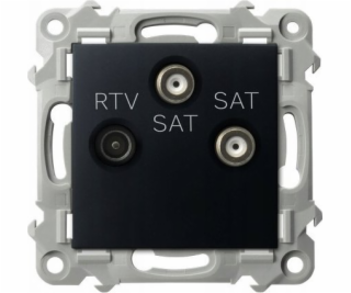 Ospel RTV-SAT zásuvka Ospel Szafir GPA-Z2S/m/33 se dvěma ...