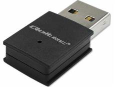 Qoltec Bezdrátový adaptér Ultra rychlý mini WiFi Standard AC | BT 4.0 USB | 600 Mb/s