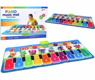 LeanToys hudební podložka interaktivní vzdělávací pro tan...
