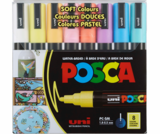 Posca Uni Mitsubishi Pieštukas Markeriai Uni-Ball Posca P...