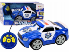 LeanToys policejní auto kreslené dálkové ovládání světla zvuky